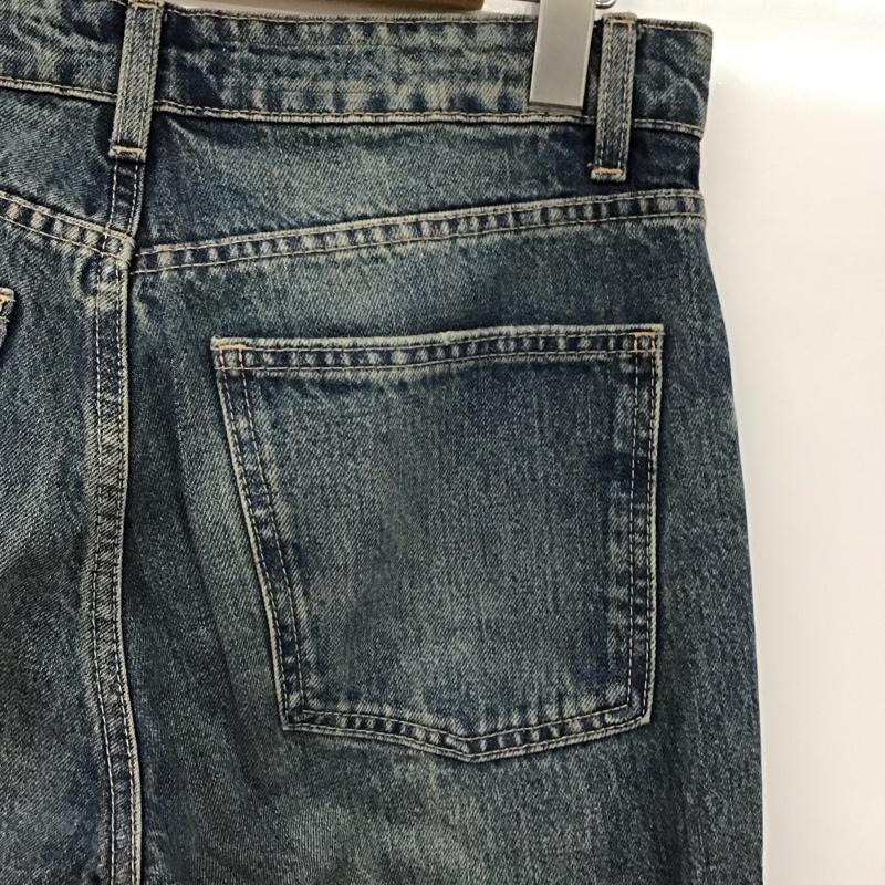 ザラ ZARA パンツ デニム、ジーンズ 36 無地 インディゴ / インディゴ /  レディース USED 古着 中古 10117251