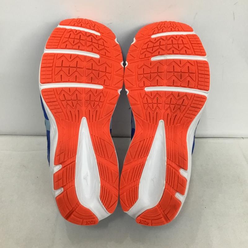 ミズノ MIZUNO スニーカー スニーカー FLV0722 ランニングシューズ 23cm 23.0cm  青 / ブルー / X 橙 / オレンジ /  レディース USED 古着 中古 10149433