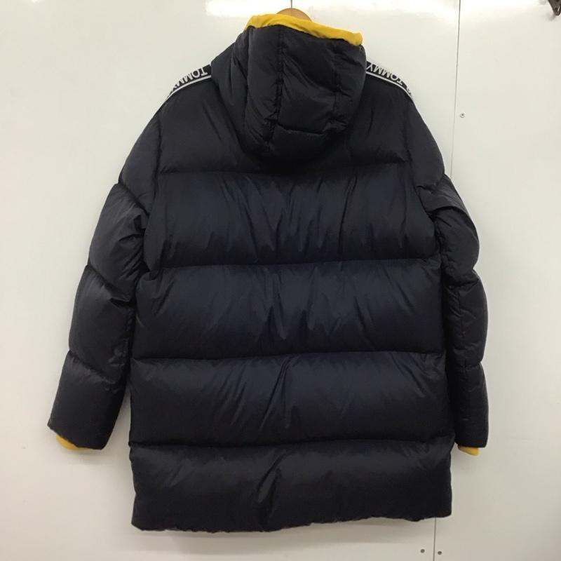 トミーヒルフィガー TOMMY HILFIGER コート ダウンコート L 無地 紺 / ネイビー /  メンズ USED 古着 中古 10146861