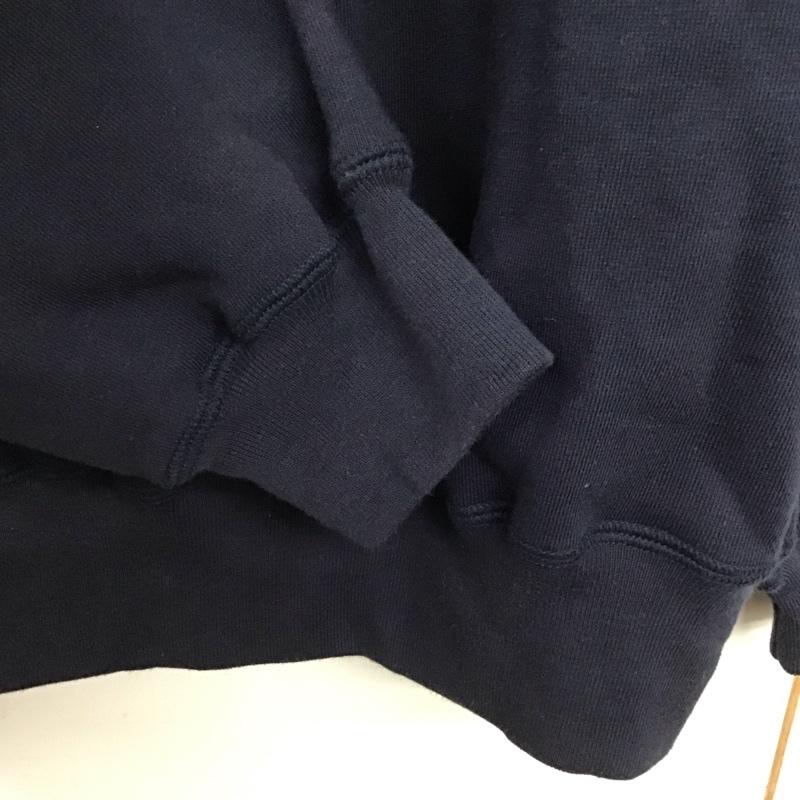 ポロバイラルフローレン Polo by RALPH LAUREN パーカー 長袖 長袖パーカー プルオーバーパーカー スウェット M ロゴ、文字 紺 / ネイビー /  メンズ USED 古着 中古 10143491