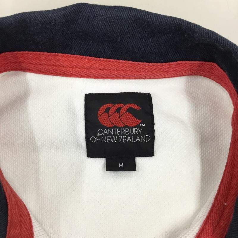 カンタベリー CANTERBURY ポロシャツ 半袖 半袖ポロシャツ カラーシャツ 半袖カットソー M ロゴ、文字 マルチカラー / マルチカラー /  メンズ USED 古着 中古 10112319