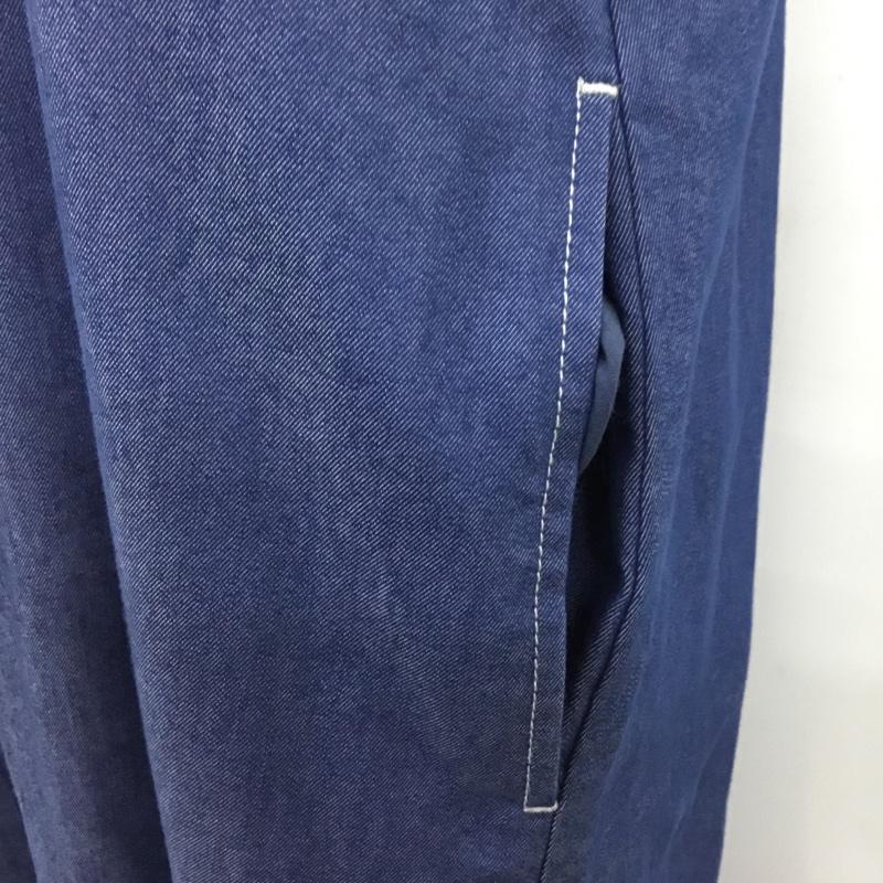 グローバルワーク GLOBAL WORK ワンピース ロングスカート GW722005AD キャミワンピース ティアード FREE 無地 青 / ブルー /  レディース USED 古着 中古 10116079