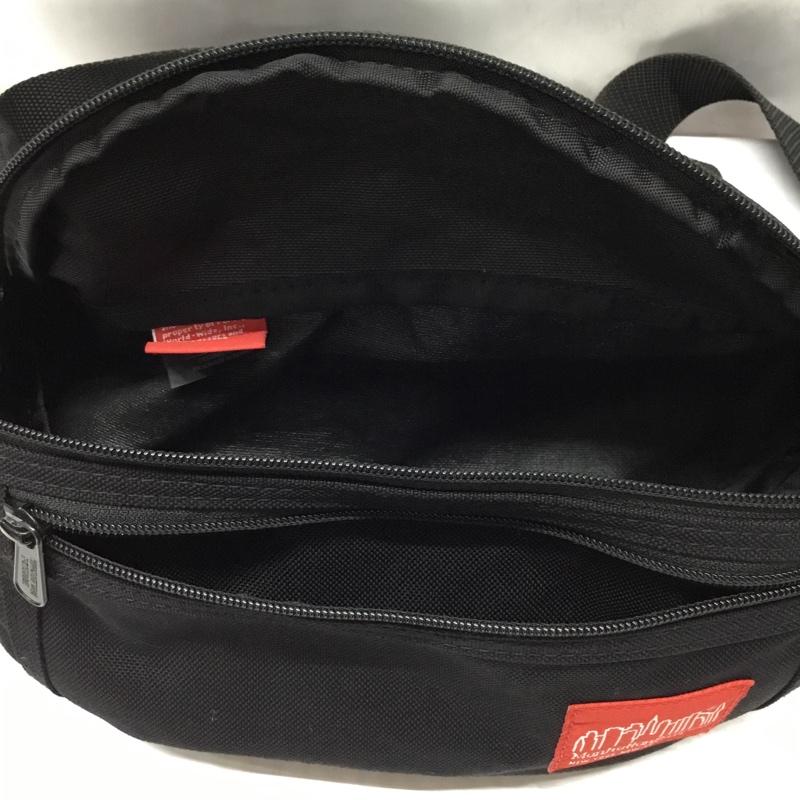 マンハッタンポーテージ Manhattan Portage ウエストバッグ ウエストバッグ ボディバッグ ロゴ、文字 黒 / ブラック /  メンズ USED 古着 中古 10112549