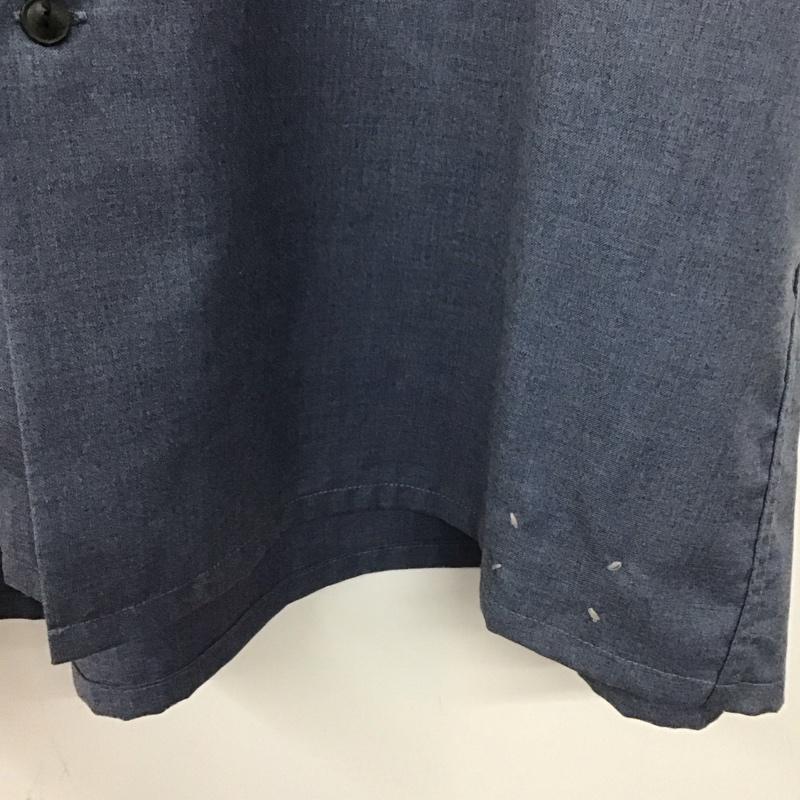 シーエフティーズ CFT S シャツ、ブラウス 半袖 オープンカラー 開襟シャツ XL ワンポイント 青 / ブルー /  メンズ USED 古着 中古 10140236