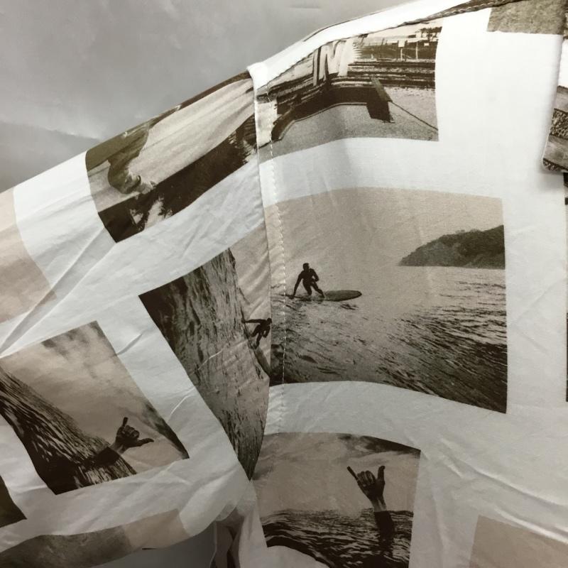 アズールバイマウジー AZUL BY MOUSSY シャツ、ブラウス 半袖 251eac30-062f SURFPHOTOSHIRT 半袖シャツ L プリント マルチカラー / マルチカラー /  メンズ USED 古着 中古 10115823