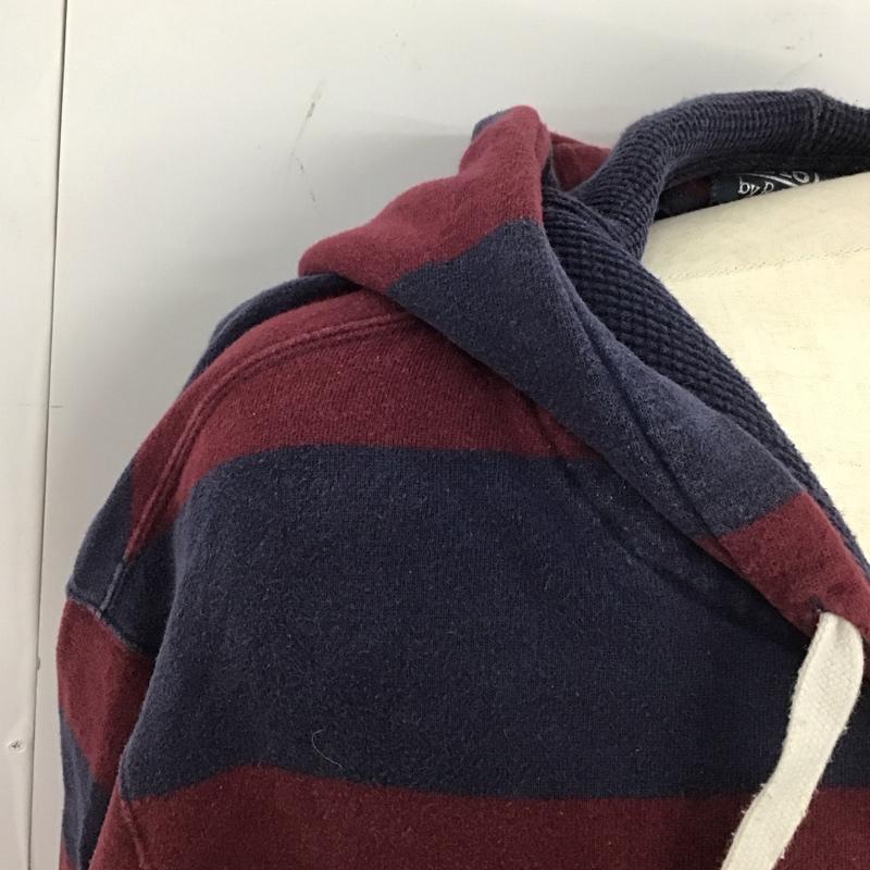 ポロバイラルフローレン Polo by RALPH LAUREN パーカー 長袖 長袖パーカー プルオーバーパーカー プリントスウェット トレーナー XXL ボーダー柄 マルチカラー / マルチカラー /  メンズ USED 古着 中古 10123956