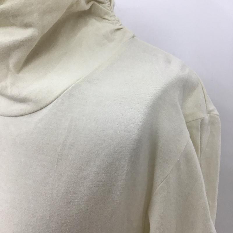 リブインコンフォート Live in comfort ワンピース ロングスカート CS-693-086 タートルネックインナーワンピース ロングワンピース 無地 白 / ホワイト /  レディース USED 古着 中古 10110256