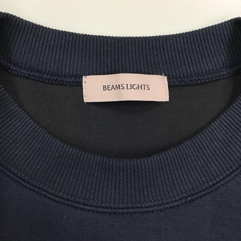 ビームスライツ BEAMS LIGHTS トレーナー 長袖 無地 紺 / ネイビー /  メンズ USED 古着 中古 10122084