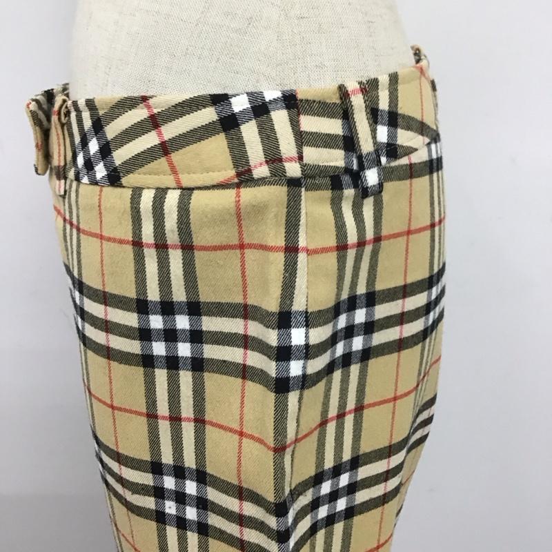 バーバリーズ BURBERRYS パンツ スラックス 40 チェック マルチカラー / マルチカラー /  レディース USED 古着 中古 10109138