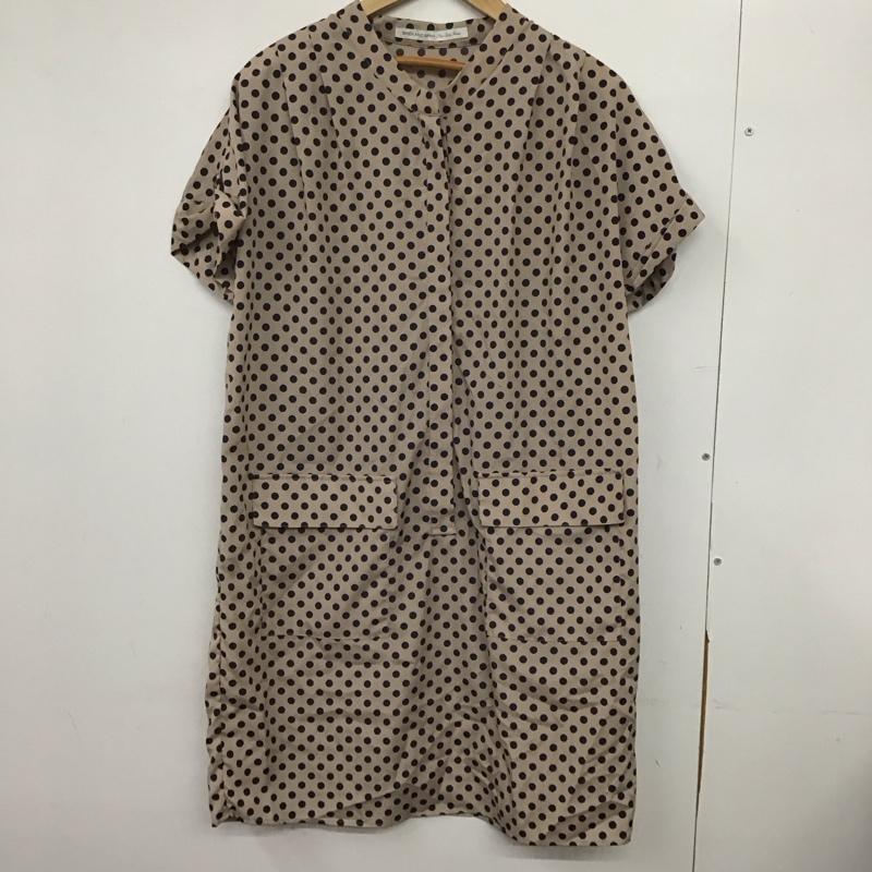 スピック＆スパン Spick & Span ワンピース ミニスカート ドット ベージュ / ベージュ /  レディース USED 古着 中古 10146280