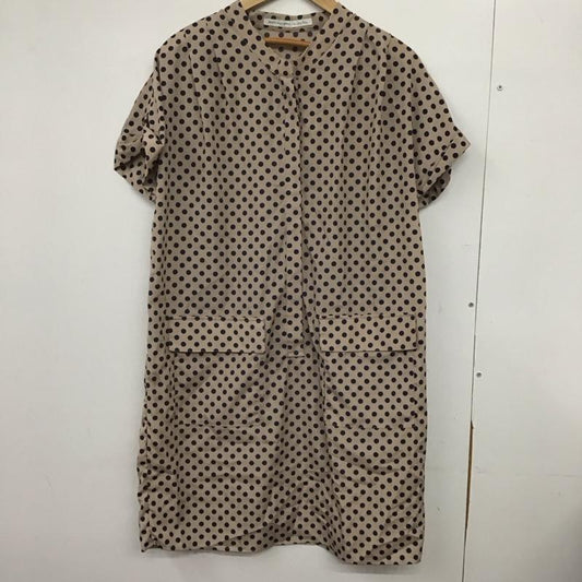 スピック＆スパン Spick & Span ワンピース ミニスカート ドット ベージュ / ベージュ /  レディース USED 古着 中古 10146280