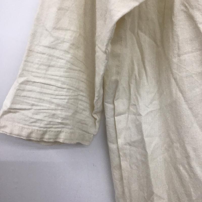 サマンサモスモス Samansa Mos2 シャツ、ブラウス 半袖 半袖シャツ 無地シャツ 丸襟 FREE 無地 白 / ホワイト /  レディース USED 古着 中古 10142696