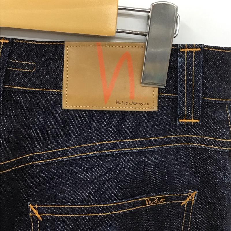 ヌーディージーンズ Nudie Jeans パンツ デニム、ジーンズ 39815 スキニー W29 L32 29インチ 無地 インディゴ / インディゴ /  メンズ USED 古着 中古 10111845