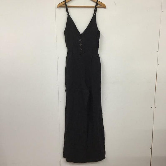 ザラ ZARA サロペット・オーバーオール サロペット、オーバーオール 4117 007 800 S 無地 黒 / ブラック /  レディース USED 古着 中古 10144430