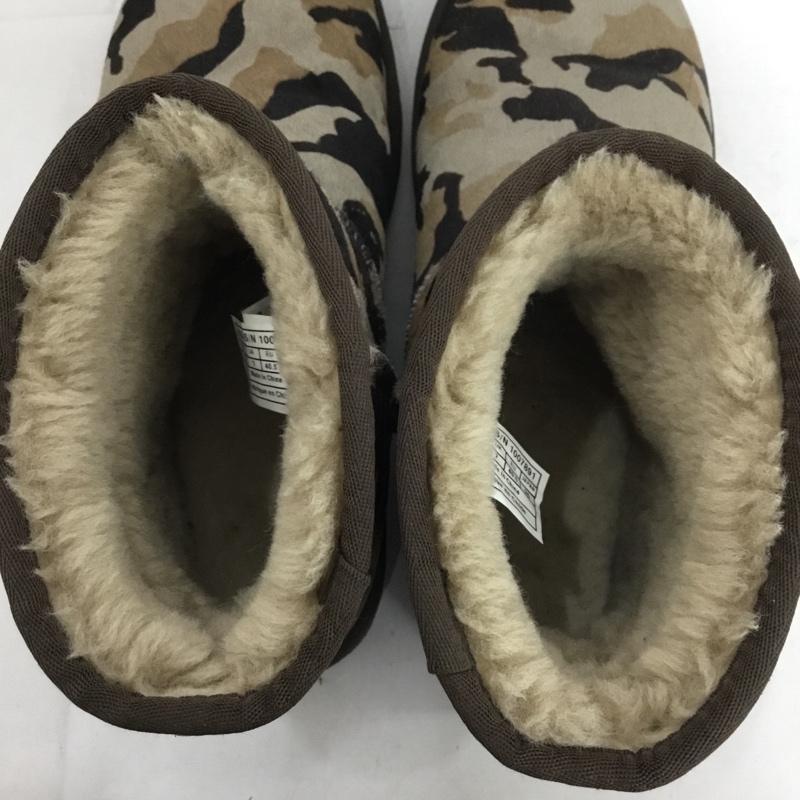 アグ UGG ブーツ ショートブーツ 1007891 Classic Mini Camo 26cm 26.0cm カモフラージュ柄・迷彩 茶 / ブラウン /  メンズ USED 古着 中古 10138006