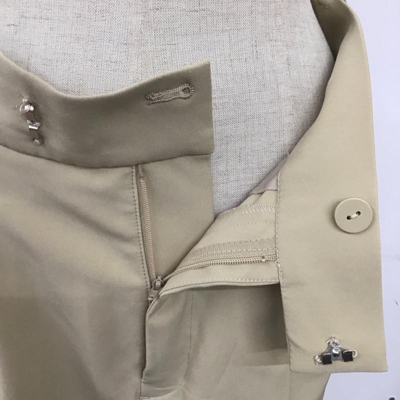 アズールバイマウジー AZUL BY MOUSSY ボトムス ボトムス 250GSB31-095C ヴィーナステーパードパンツ M 無地 ベージュ / ベージュ /  レディース USED 古着 中古 10121133