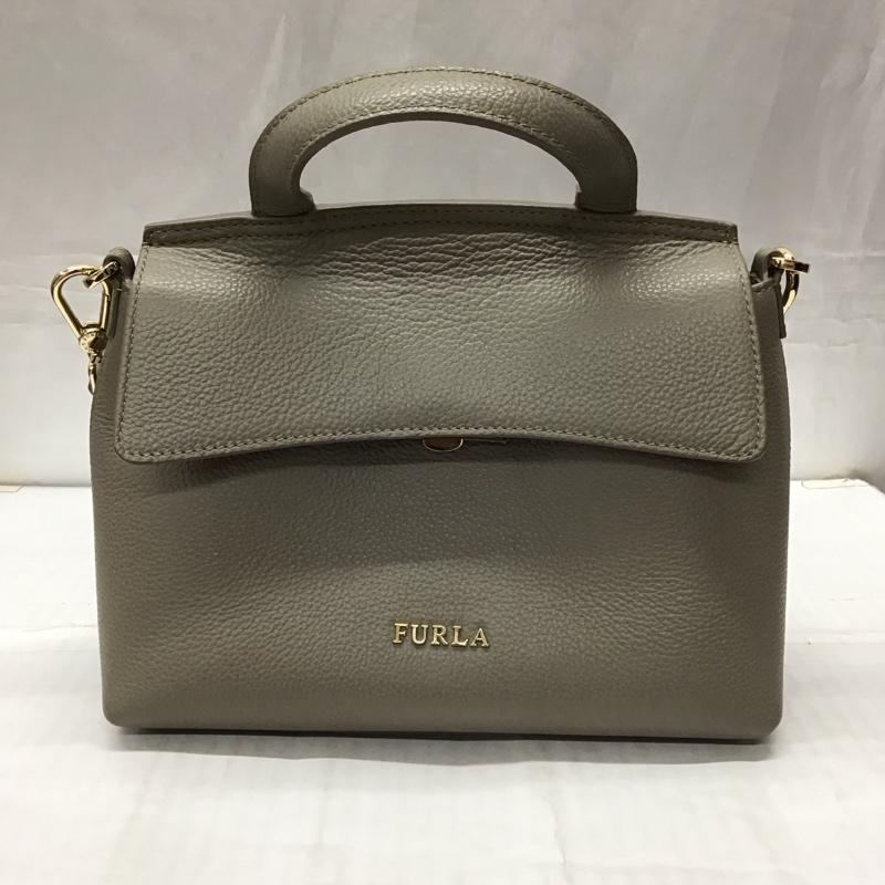 フルラ FURLA ショルダーバッグ ショルダーバッグ ALD292795 ハンドバッグ 2WAY ロゴ、文字 灰 / グレー /  レディース USED 古着 中古 10115442