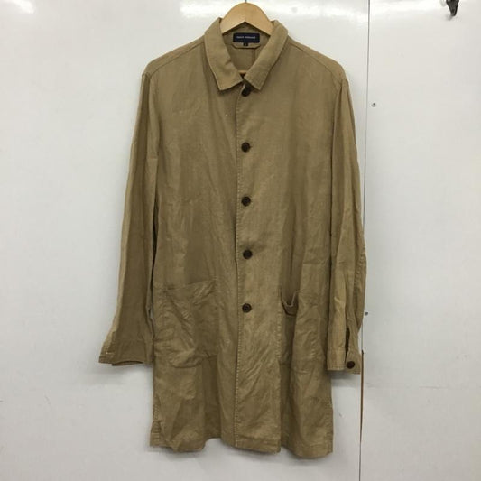 アーバンリサーチ URBAN RESEARCH コート コート一般 UM14-HN09003 フレンチリネン ステンカラーコート L 無地 ベージュ / ベージュ /  メンズ USED 古着 中古 10144645