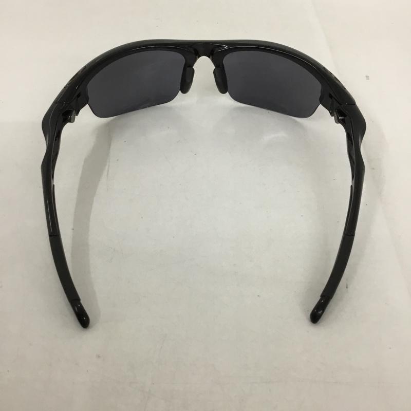 オークリー OAKLEY めがね・サングラス サングラス OO9162-01 FAST JACKET スポーツサングラス 箱有 ミラーレンズ ロゴ、文字 黒 / ブラック /  メンズ USED 古着 中古 10129371