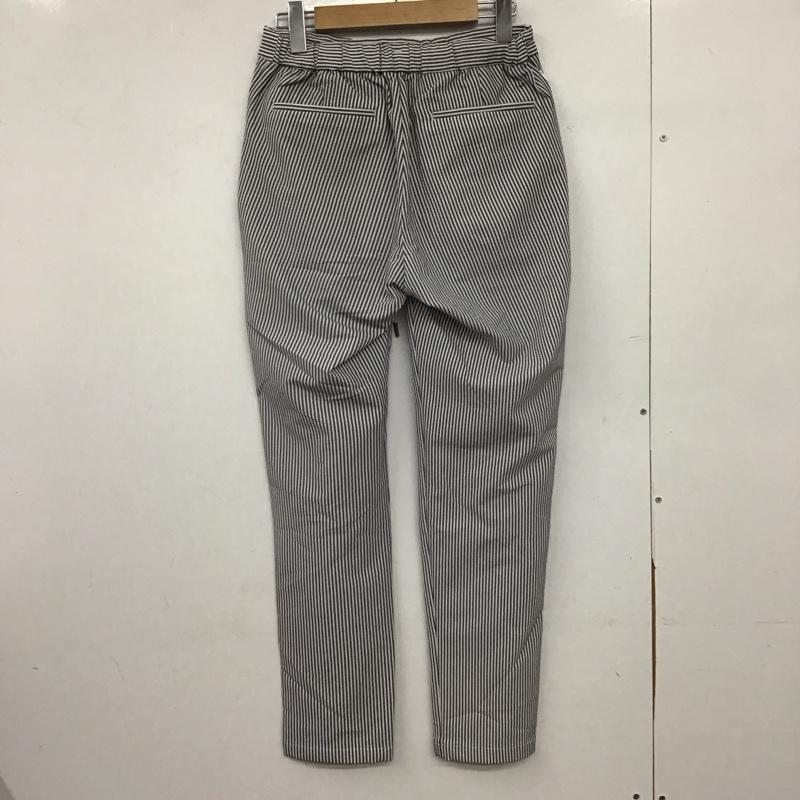 ビューティアンドユースユナイテッドアローズ BEAUTY&YOUTH UNITED ARROWS パンツ スラックス 1214-199-7380 ドライシアサッカーイージーテーパードパンツ S ストライプ 白 / ホワイト / X 灰 / グレー /  メンズ USED 古着 中古 10147080