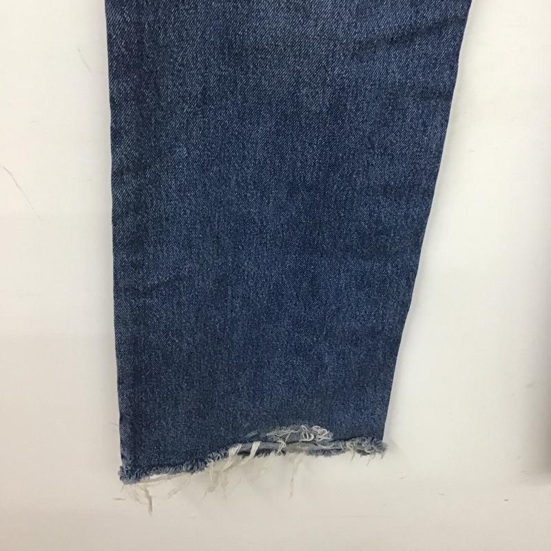 ザラ ZARA パンツ デニム、ジーンズ 34 無地 水色 / ライトブルー /  レディース USED 古着 中古 10140066