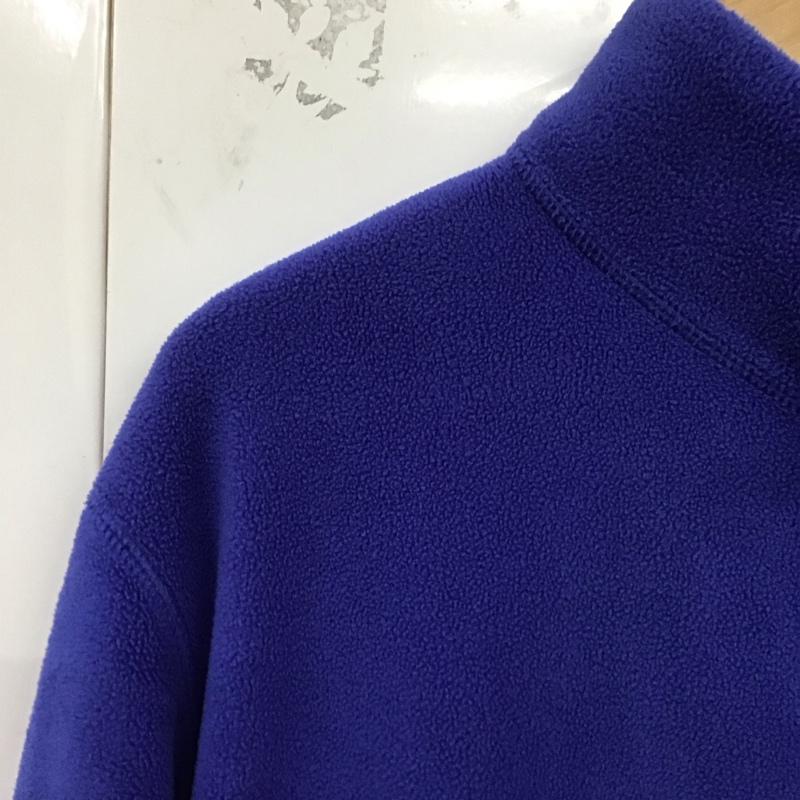 ユニクロ UNIQLO ジャケット、上着 ジャケット、ブレザー 341-079436 ジップアップジャケット フリースジャケット XL 無地 青 / ブルー /  メンズ USED 古着 中古 10128761