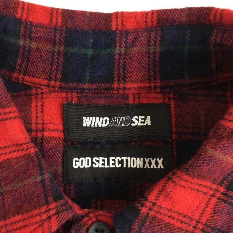 ウィンダンシー WIND AND SEA シャツ、ブラウス 長袖 長袖シャツ カラーシャツ ポケットシャツ 長袖カットソー チェックシャツ L チェック マルチカラー / マルチカラー /  メンズ USED 古着 中古 10120658