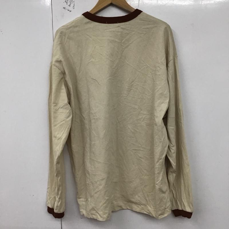ビューティアンドユースユナイテッドアローズ BEAUTY&YOUTH UNITED ARROWS カットソー 長袖 長袖カットソー 無地カットソー クルーネック XL 無地 ベージュ / ベージュ /  メンズ USED 古着 中古 10130067