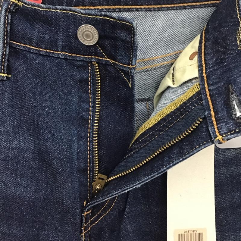 リーバイストラウスアンドコー Levi Strauss & co. パンツ デニム、ジーンズ デニムパンツ ストレートパンツ ワイドパンツ カジュアルパンツ 32インチ 無地 インディゴ / インディゴ /  メンズ USED 古着 中古 10124035