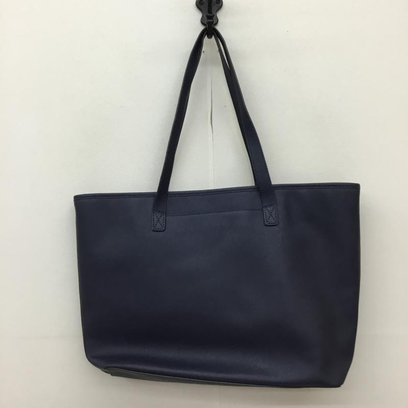 マイケルコース MICHAEL KORS トートバッグ トートバッグ ロゴ、文字 紺 / ネイビー /  レディース USED 古着 中古 10136417