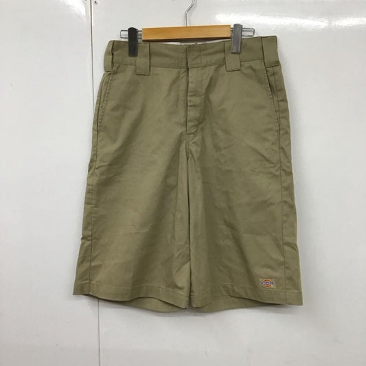 ディッキーズ Dickies パンツ ショートパンツ ハーフパンツ ショートパンツ カジュアルパンツ 30インチ 無地 ベージュ / ベージュ /  メンズ USED 古着 中古 10110202