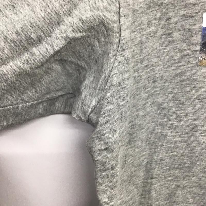 ザノースフェイス THE NORTH FACE Tシャツ 半袖 nt31931a プリントTシャツ 半袖カットソー M プリント 灰 / グレー /  メンズ USED 古着 中古 10147358