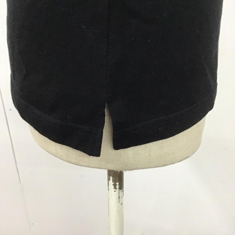 バーバリーブルーレーベル BURBERRY BLUE LABEL ポロシャツ 半袖 FAF02-284-11 38 ワンポイント 黒 / ブラック /  レディース USED 古着 中古 10111081