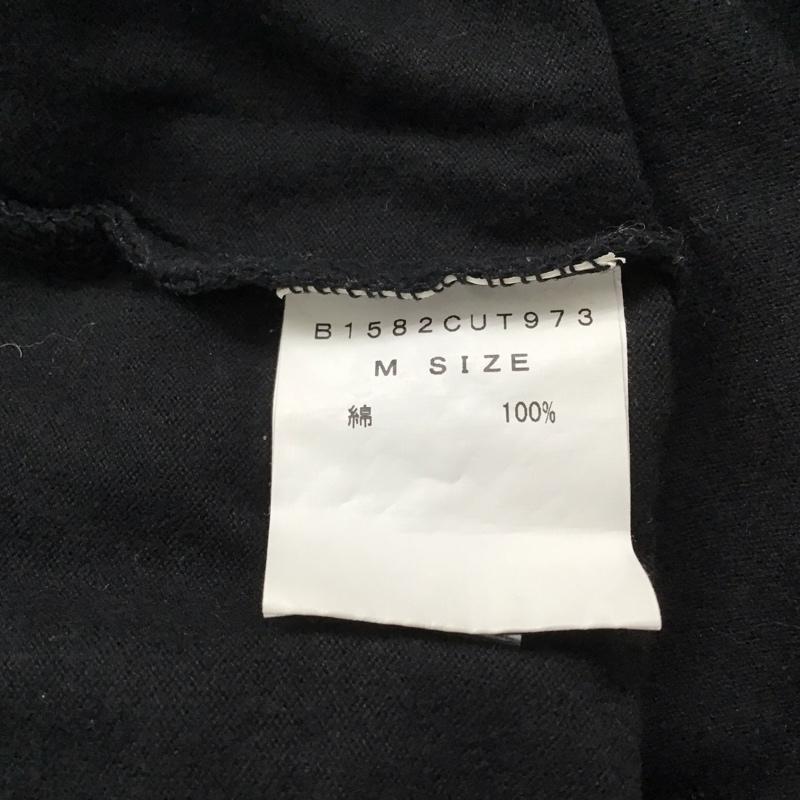 フラボア FRAPBOIS Tシャツ 半袖 半袖カットソー プリントTシャツ クルーネックカットソー M プリント 黒 / ブラック /  メンズ USED 古着 中古 10131383