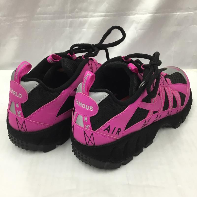 シュプリーム Supreme スニーカー スニーカー 924464-600 NIKE AIR HUMARA 17AW 27.5cm 箱有 27.5cm ロゴ、文字 黒 / ブラック / X 桃 / ピンク /  メンズ USED 古着 中古 10105710
