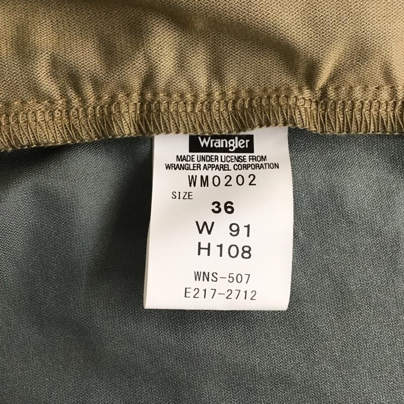 ラングラー Wrangler パンツ チノパン チノパン ワイドパンツ カジュアルパンツ ストレートパンツ 36 無地 ベージュ / ベージュ /  メンズ USED 古着 中古 10107198