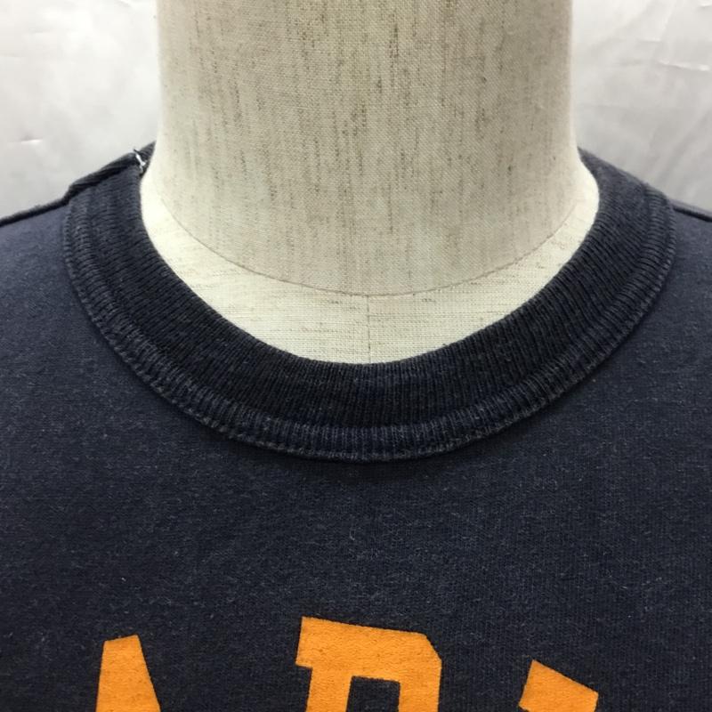 チャンピオン Campion Tシャツ 半袖 S プリント X ロゴ、文字 黒 / ブラック /  メンズ USED 古着 中古 10112740