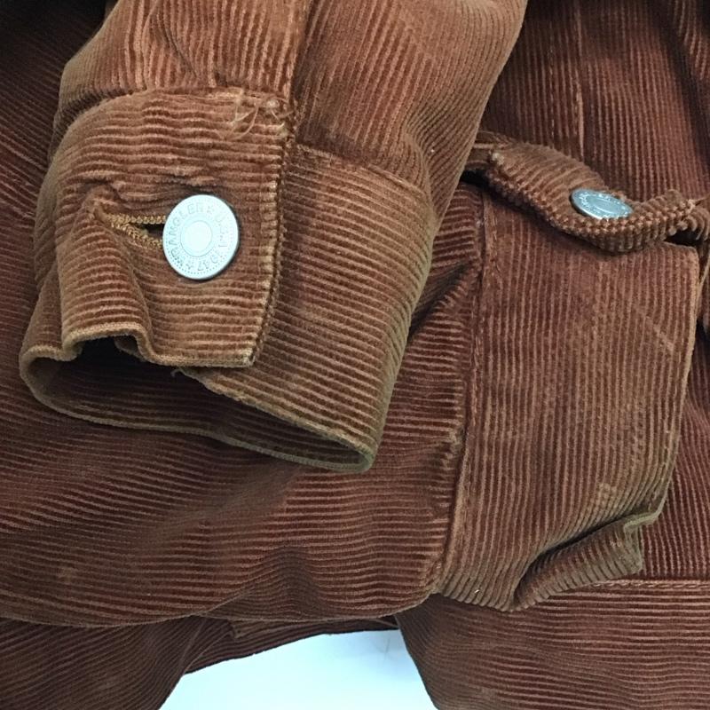 ラングラー Wrangler ジャケット、上着 ジャケット、ブレザー コーデュロイジャケット カジュアルジャケット アウター M 無地 茶 / ブラウン /  メンズ USED 古着 中古 10137333