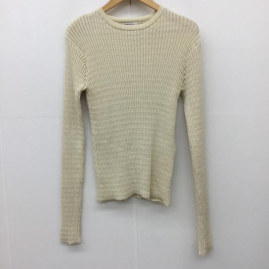 フリークスストア FREAK S STORE カットソー 長袖 ニットカットソー FREE 無地 ベージュ / ベージュ /  レディース USED 古着 中古 10139807