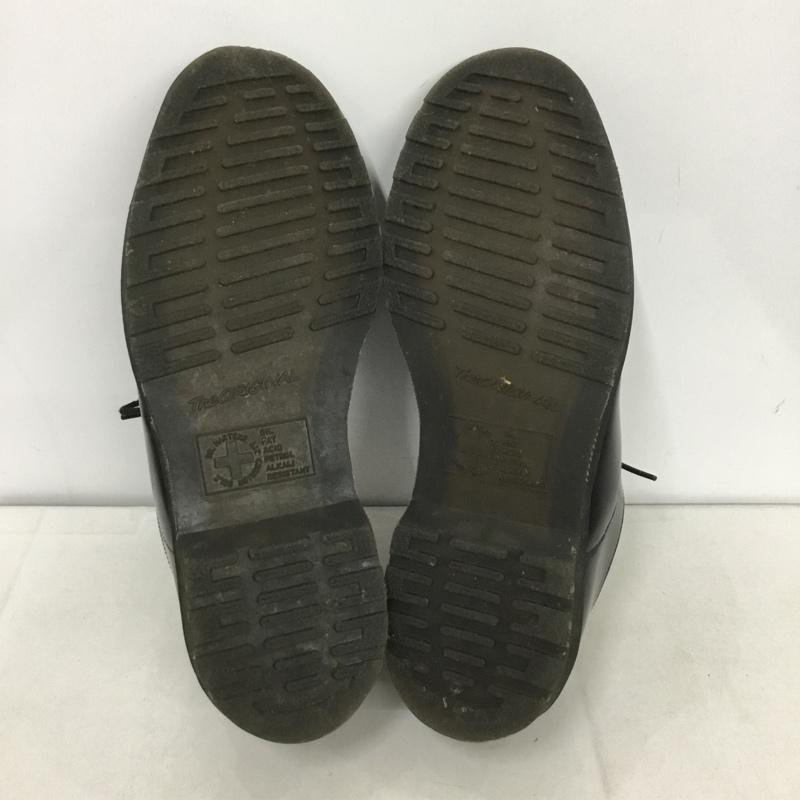 ドクターマーチン Dr.Martens 革靴 革靴 AW006 5ホール UK7 無地 黒 / ブラック /  メンズ USED 古着 中古 10139218
