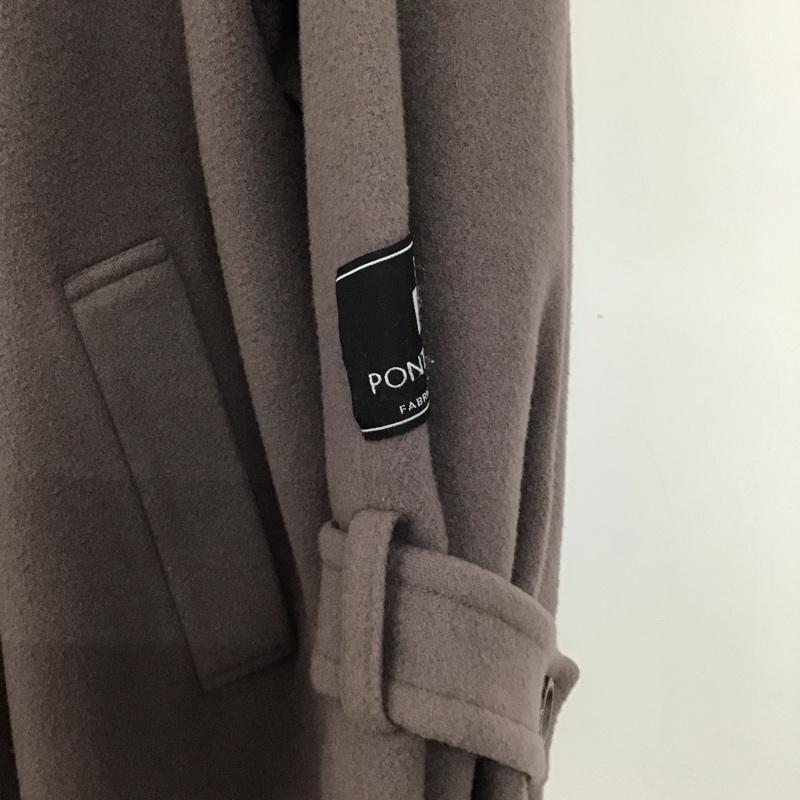 スナイデル SNIDEL コート コート一般 swfc214054 ステンカラーリバーコート アウター ロングコート 1 無地 茶 / ブラウン /  レディース USED 古着 中古 10143617