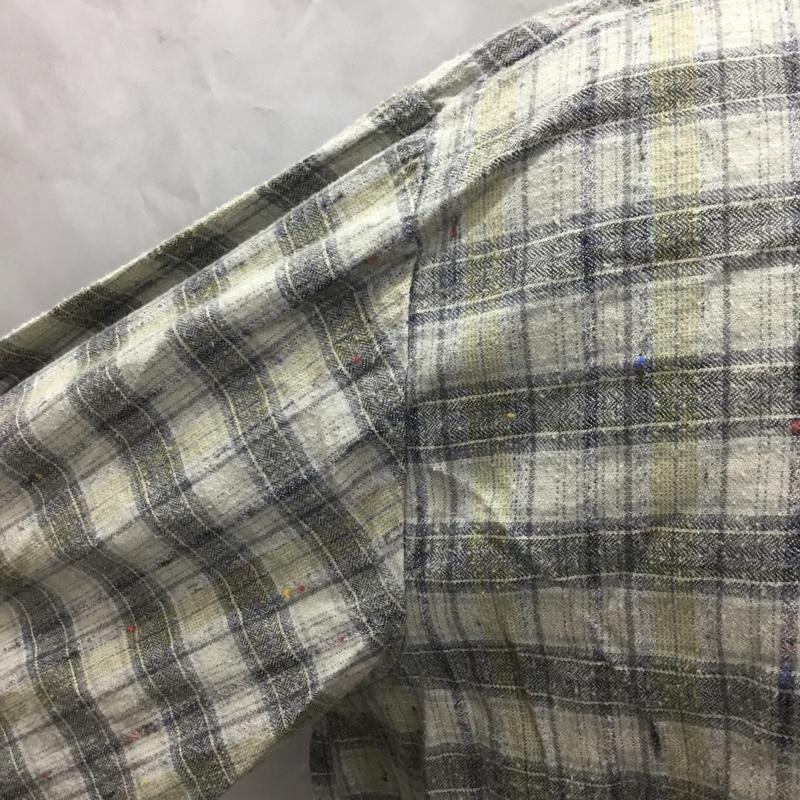 古着 USED シャツ、ブラウス 長袖 長袖シャツ チェックシャツ カジュアルシャツ 古着 ヴィンテージ XXL チェック マルチカラー / マルチカラー /  メンズ USED 古着 中古 10106576