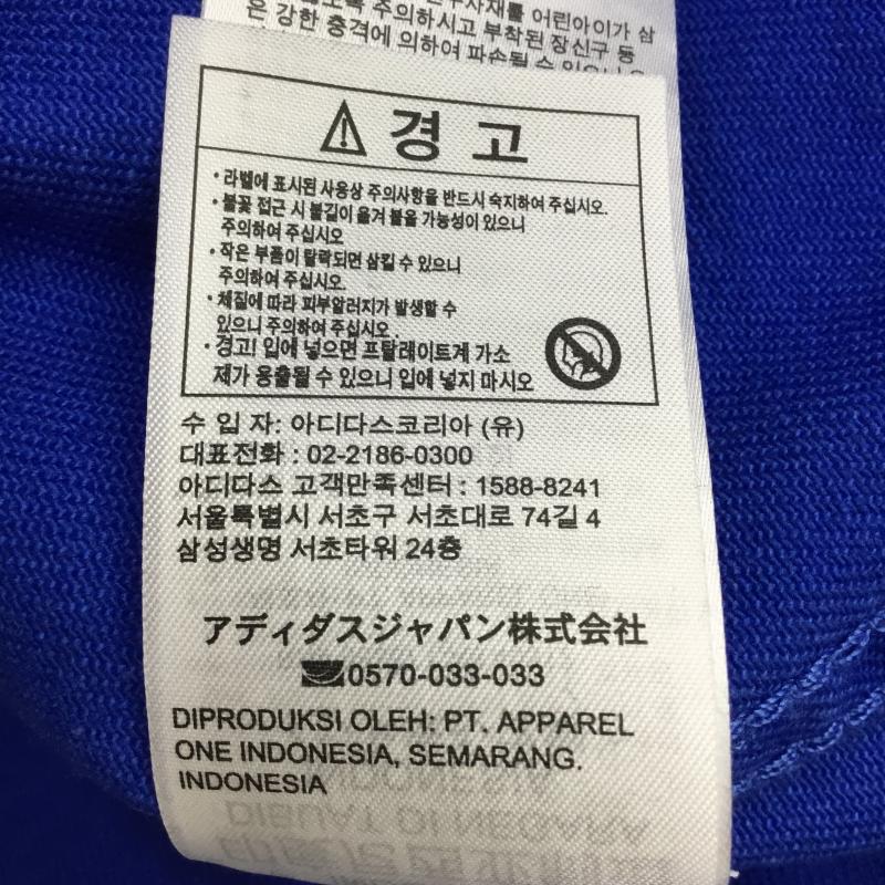 アディダス adidas ジャケット、上着 ジャケット、ブレザー IU2460 XS ロゴ、文字 青 / ブルー /  レディース USED 古着 中古 10141153
