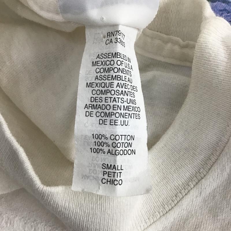 ハードロックカフェ HARD ROCK CAFE Tシャツ 半袖 S プリント 白 / ホワイト /  メンズ USED 古着 中古 10106126