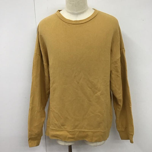 レリュームジャーナルスタンダード relume Journal Standard トレーナー 長袖 23-070-464-6000-1-0 クルーネックリブスウェット L 無地 マスタード / マスタード /  メンズ USED 古着 中古 10118333