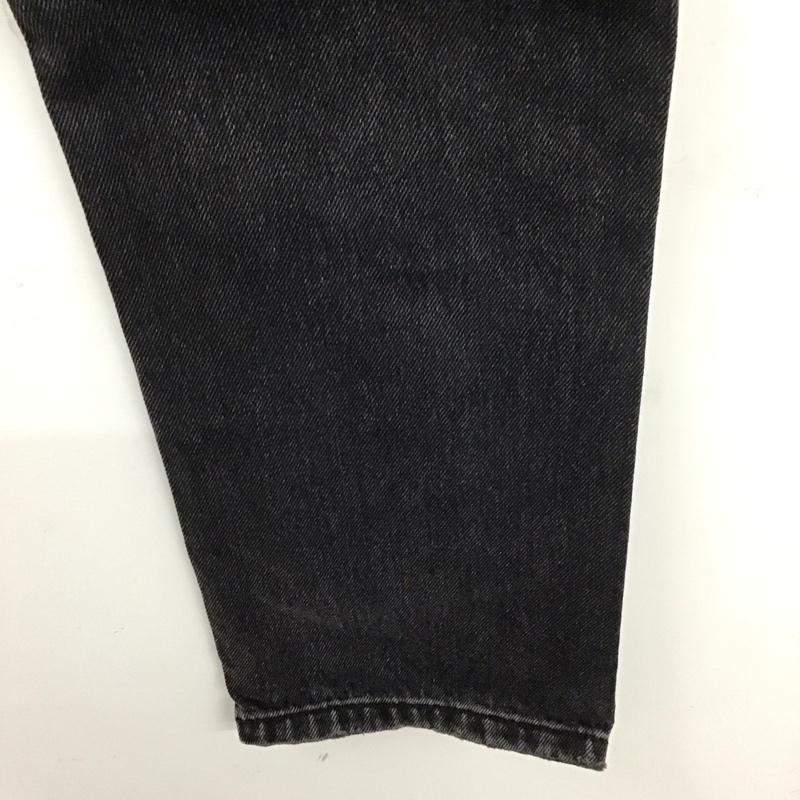 ザラ ZARA パンツ デニム、ジーンズ 2569 264 922 ハイライズ ストレート 無地 黒 / ブラック /  レディース USED 古着 中古 10111533