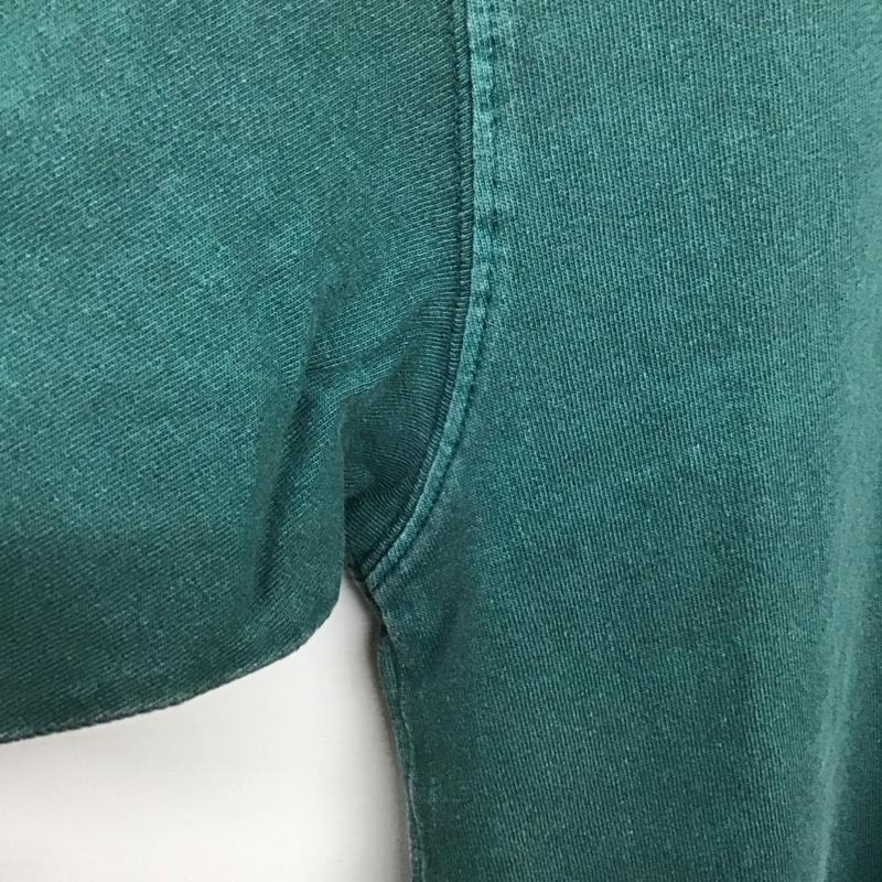 カーハート Carhartt Tシャツ 半袖 半袖カットソー プリントTシャツ クルーネックカットソー XL ロゴ、文字 緑 / グリーン /  メンズ USED 古着 中古 10143243