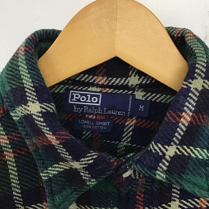 ポロバイラルフローレン Polo by RALPH LAUREN シャツ、ブラウス 長袖 長袖シャツ チェックシャツ カラーシャツ M チェック マルチカラー / マルチカラー /  メンズ USED 古着 中古 10140268