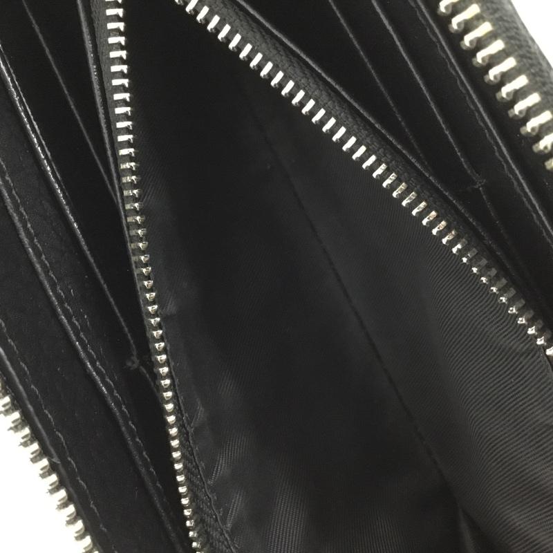 メゾン マルジェラ Maison Margiela 財布 長財布 ラウンドファスナー 無地 黒 / ブラック /  メンズ USED 古着 中古 10145163