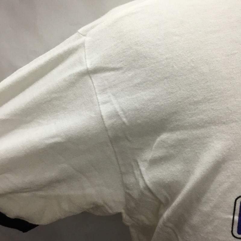 フェローズ Pherrow s Tシャツ 半袖 半袖カットソー プリントTシャツ クルーネックカットソー L プリント 白 / ホワイト /  メンズ USED 古着 中古 10116027